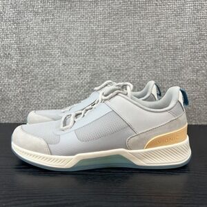 Vionic Fearless‎ Womens 9 New Grey Multicolor Leather Mesh Top  Lace Up Sneaker